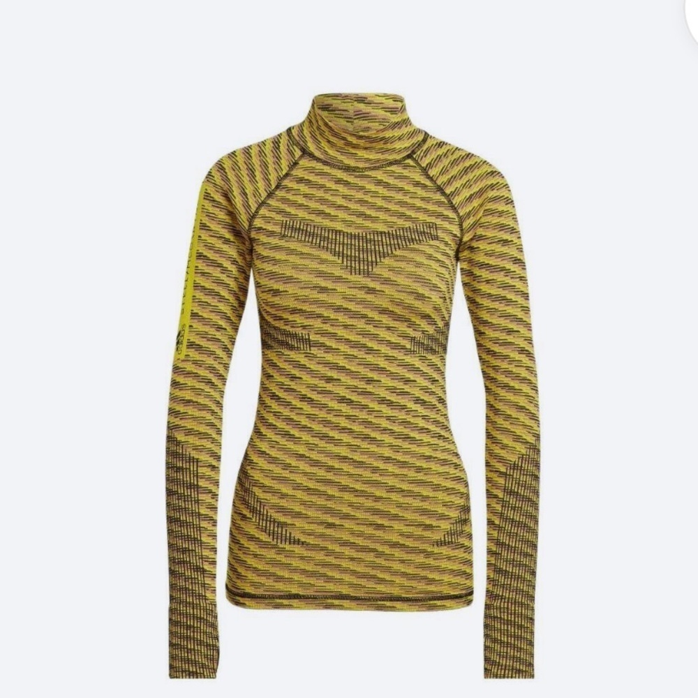 NWOT Adidas Stella McCartney True Purpose Seamless Long Sleeve Top Sz XS